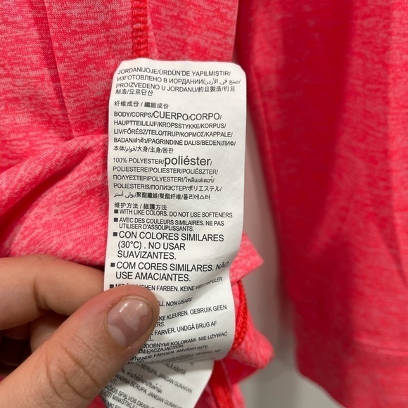 Under Armour Tech Twist 1/2 Zip Long Sleeve Red M - Picture 8 of 10